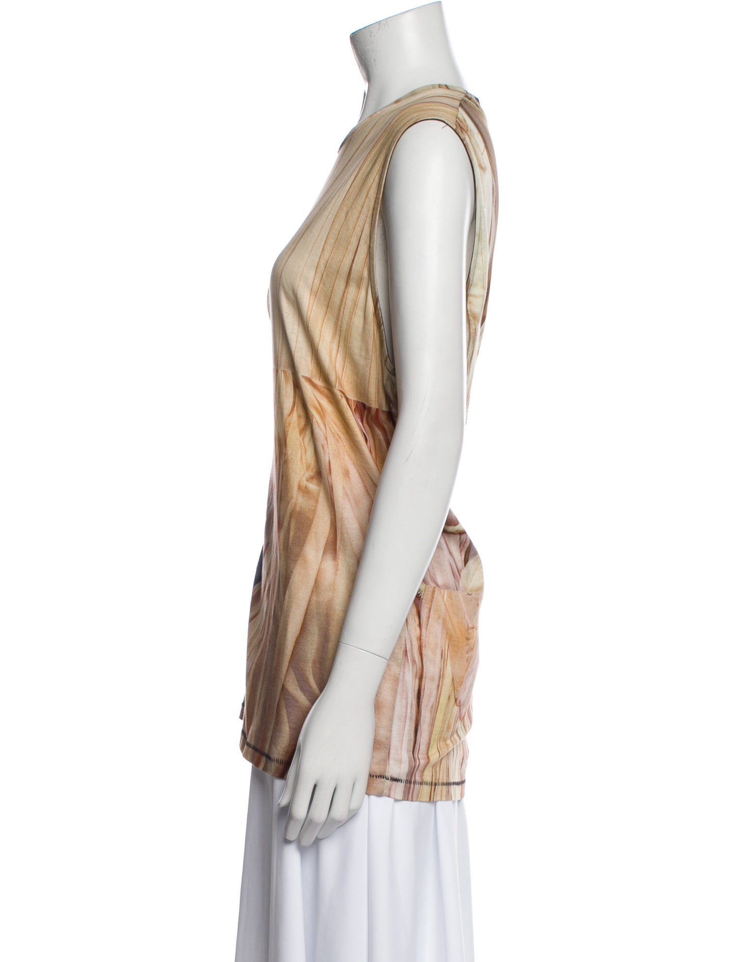 Acne Studios Crew Neck Sleeveless Top