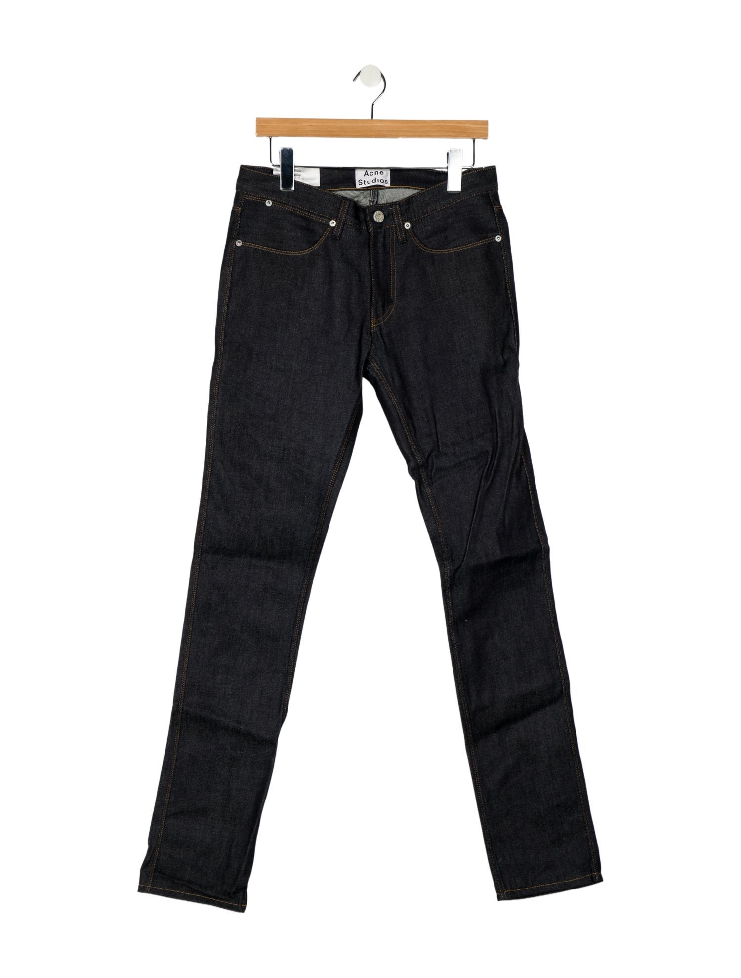 Acne Studios Mid-Rise Straight Leg Jeans w/ Tags
