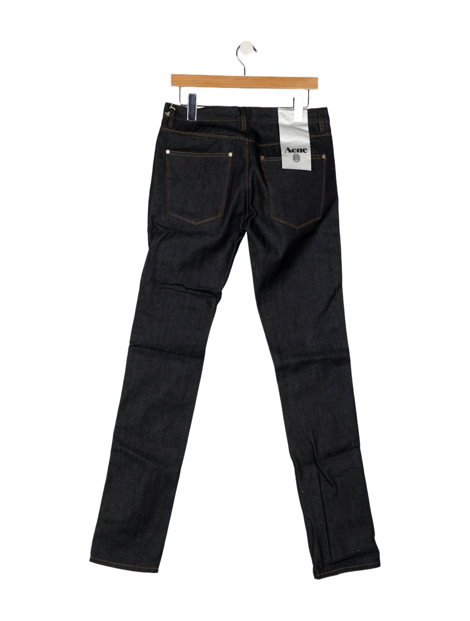 Acne Studios Mid-Rise Straight Leg Jeans w/ Tags