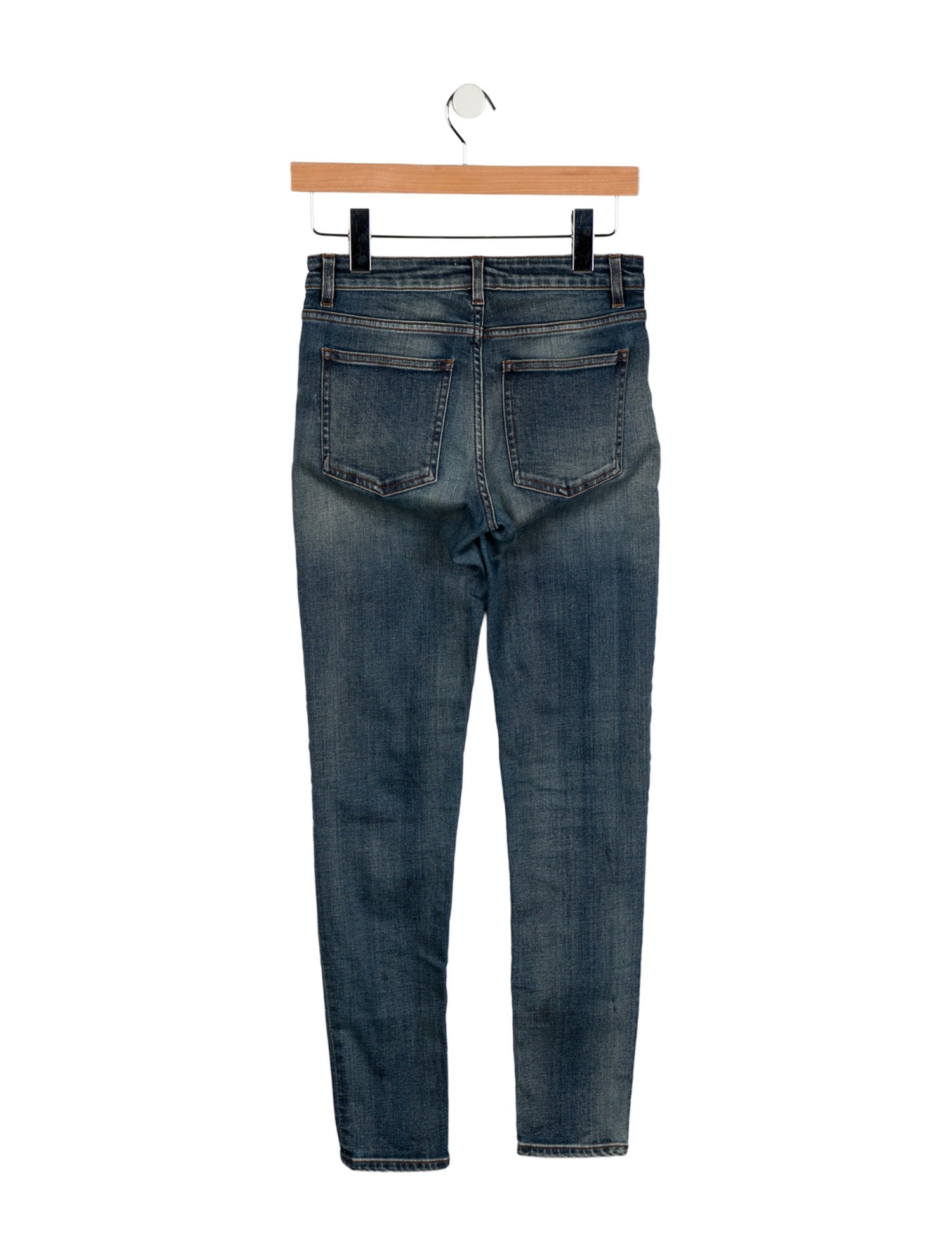 Acne Studios Mid-Rise Skinny Leg Jeans