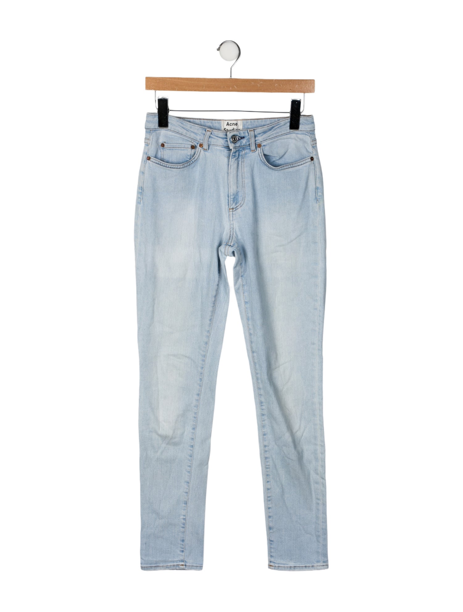Acne Studios Mid-Rise Skinny Leg Jeans