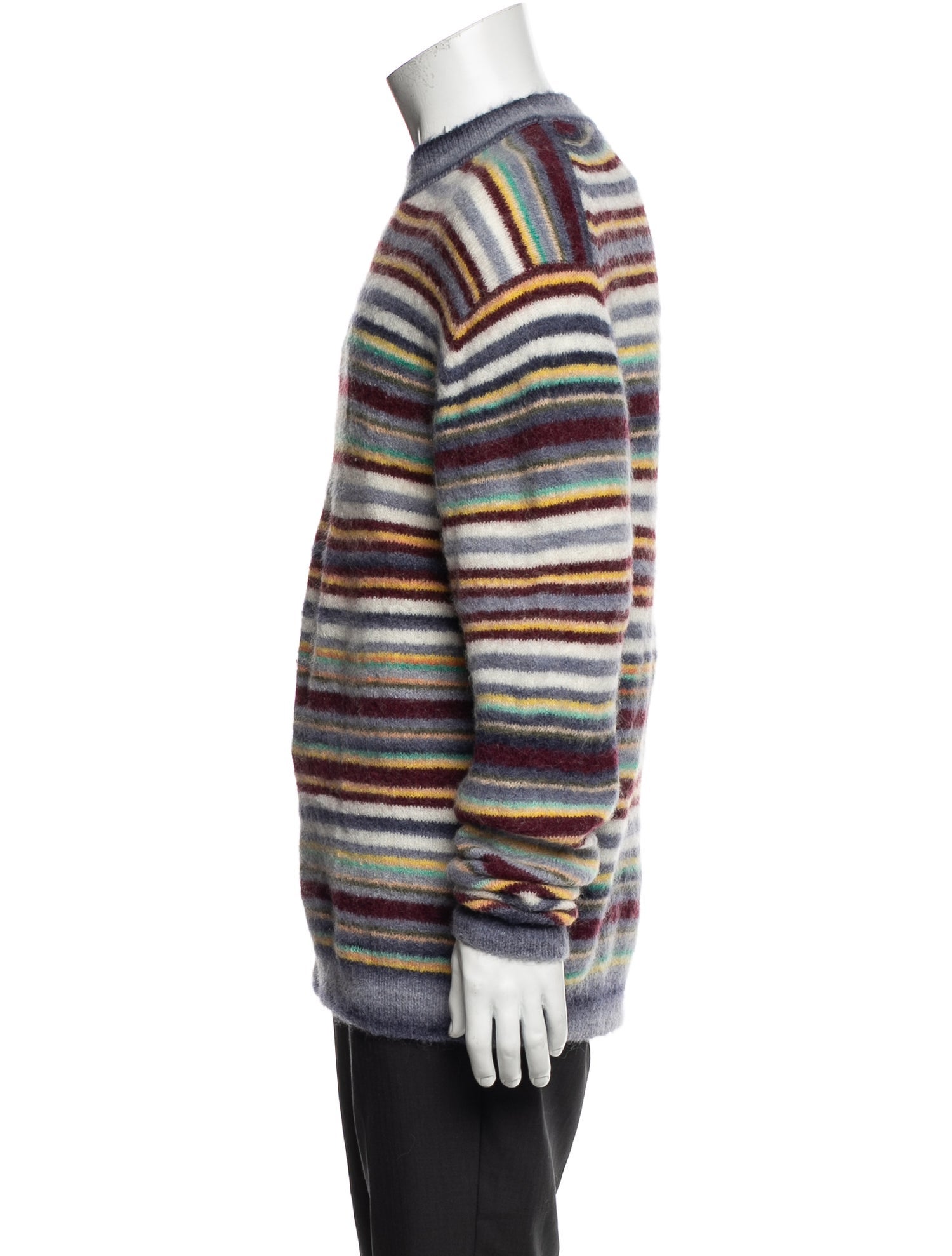 Acne Studios Striped Crew Neck Pullover