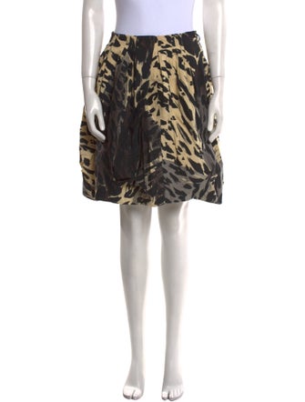 Acne Studios Suede Knee-Length Skirt