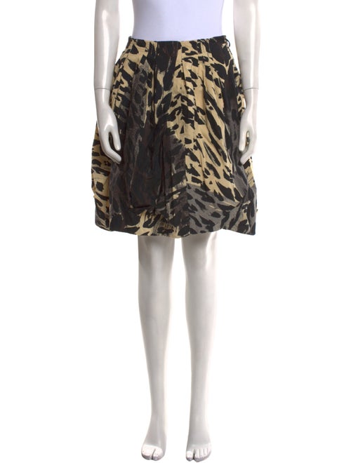 Acne Studios Suede Knee-Length Skirt