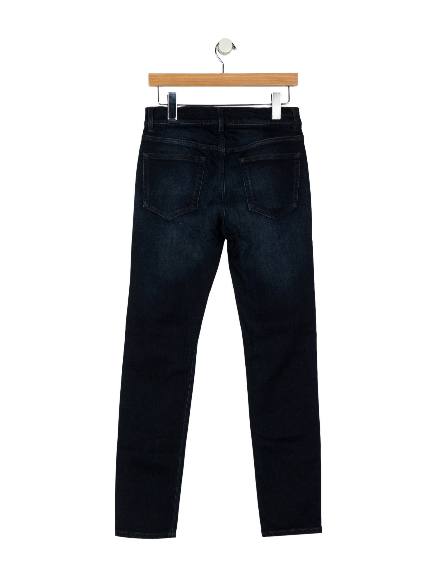 Acne Studios Mid-Rise Straight Leg Jeans