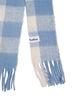 Acne Studios Alpaca Plaid Print Scarf