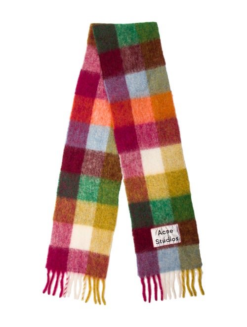 Acne Studios Alpaca Striped Scarf