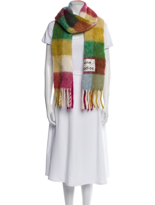 Acne Studios Alpaca Striped Scarf