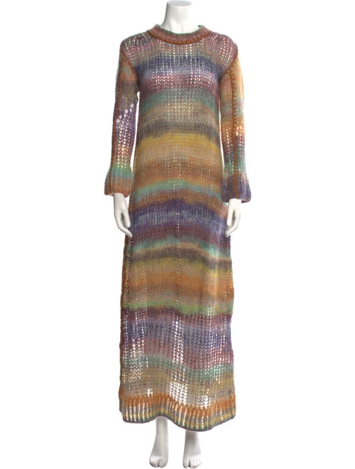 Acne Studios Striped Long Dress