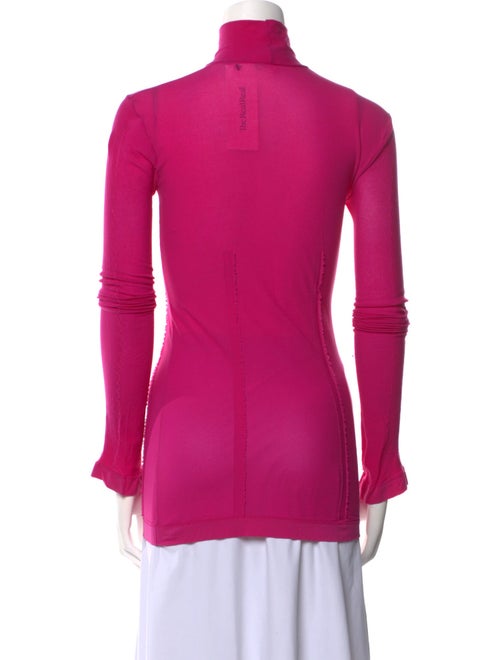 Acne Studios Nylon Turtleneck Top