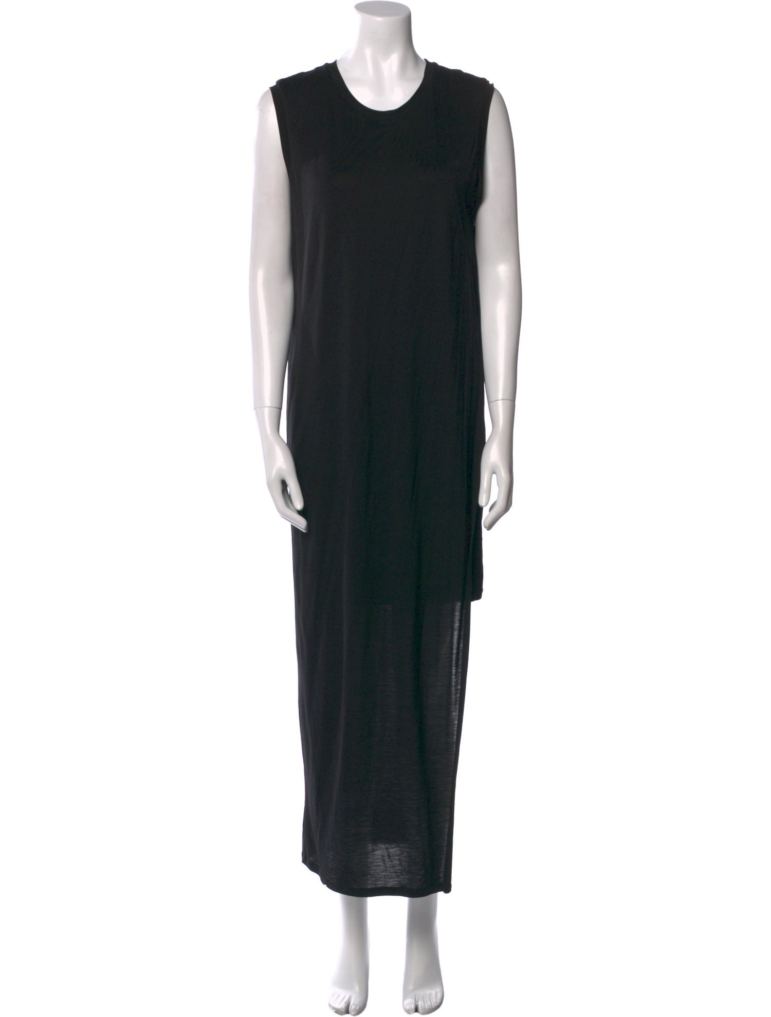 Acne Studios Crew Neck Midi Length Dress