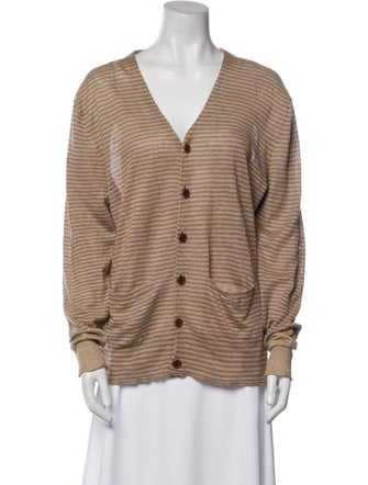 Acne Studios Linen Striped Sweater