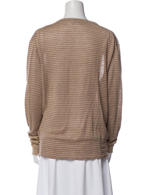 Acne Studios Linen Striped Sweater