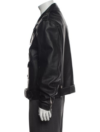 Acne Studios Leather Moto Jacket
