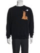 Acne Studios Graphic Print Crew Neck Sweatshirt