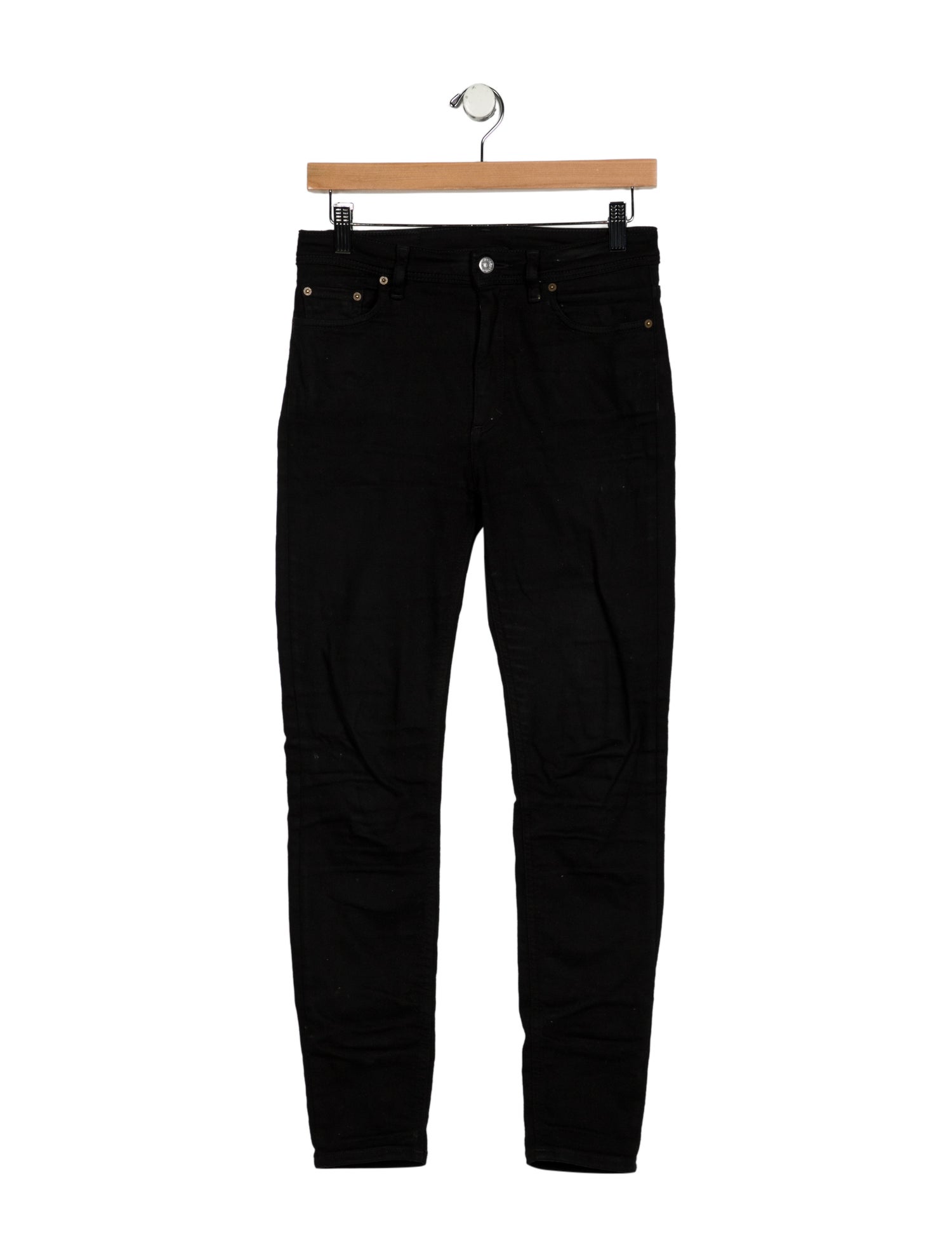 Acne Studios Mid-Rise Skinny Leg Jeans