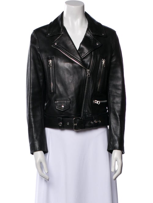 Acne Studios Lamb Leather Biker Jacket