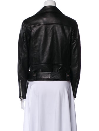 Acne Studios Lamb Leather Biker Jacket