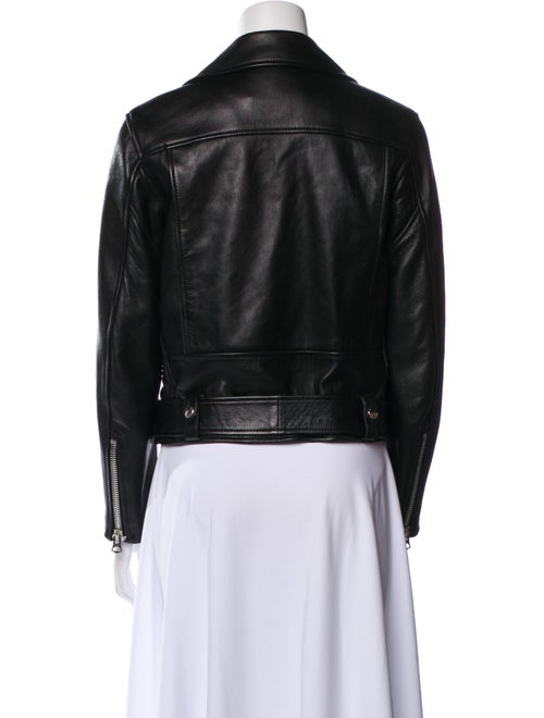 Acne Studios Lamb Leather Biker Jacket