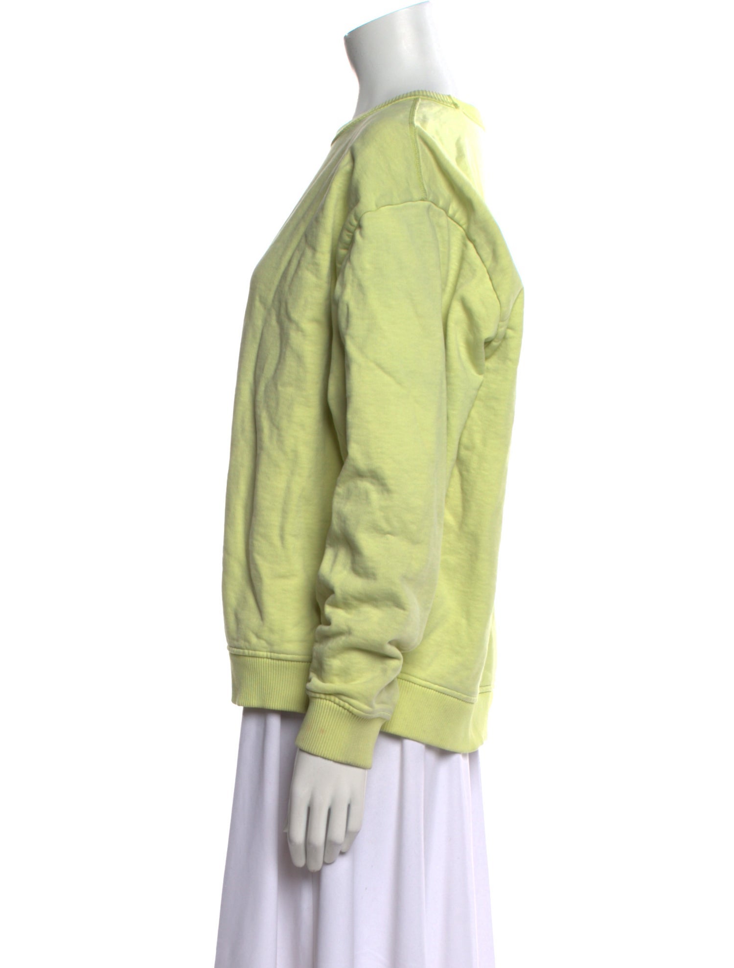 Acne Studios Crew Neck Long Sleeve Sweatshirt