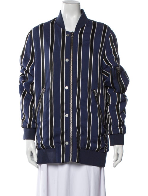 Acne Studios Striped Bomber Jacket