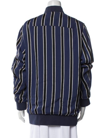 Acne Studios Striped Bomber Jacket