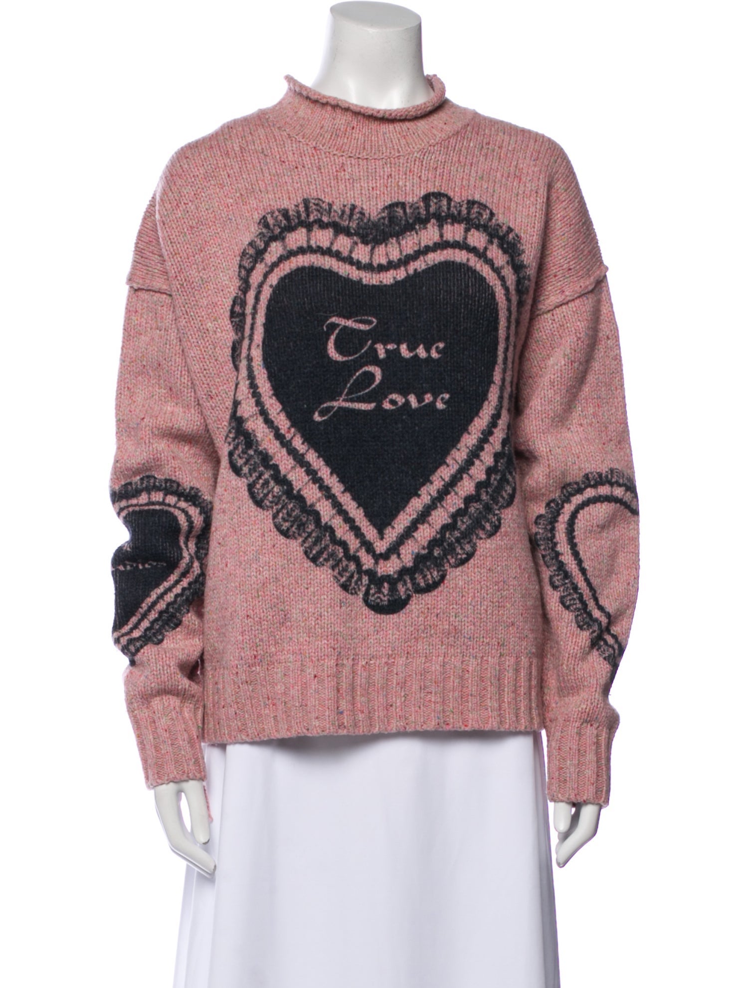 Acne Studios Wool Graphic Print Sweater