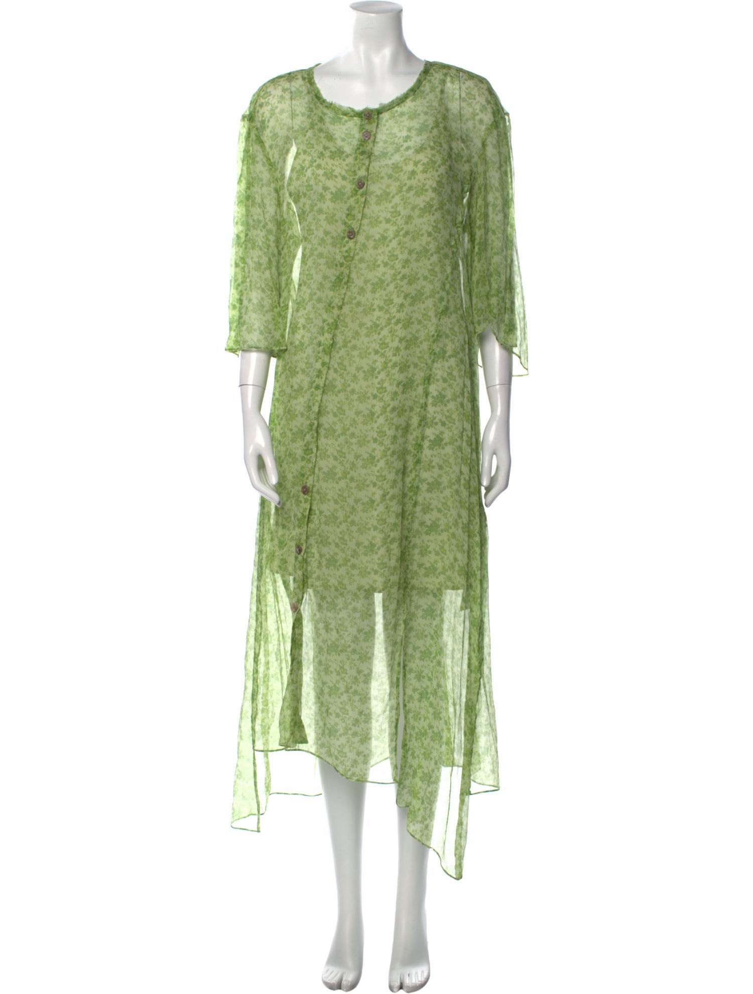 Acne Studios Silk Long Dress