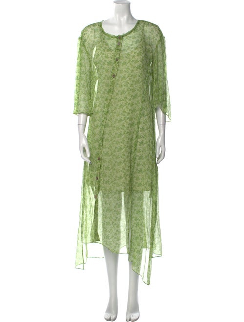 Acne Studios Silk Long Dress