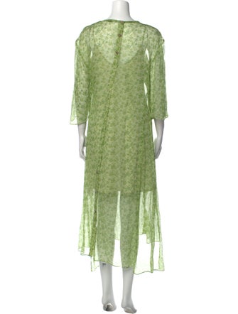 Acne Studios Silk Long Dress