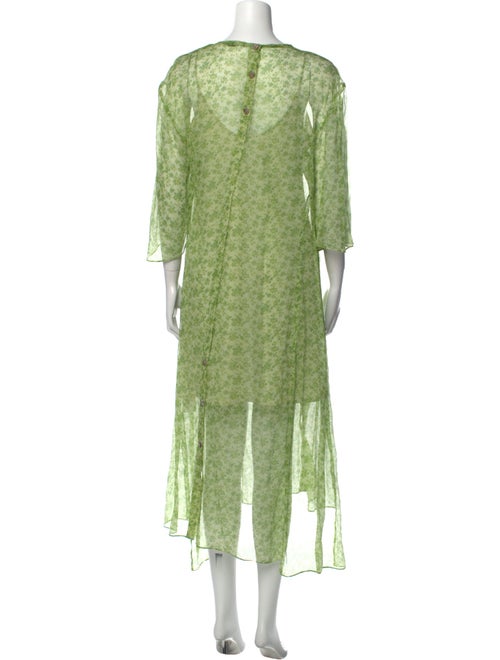 Acne Studios Silk Long Dress