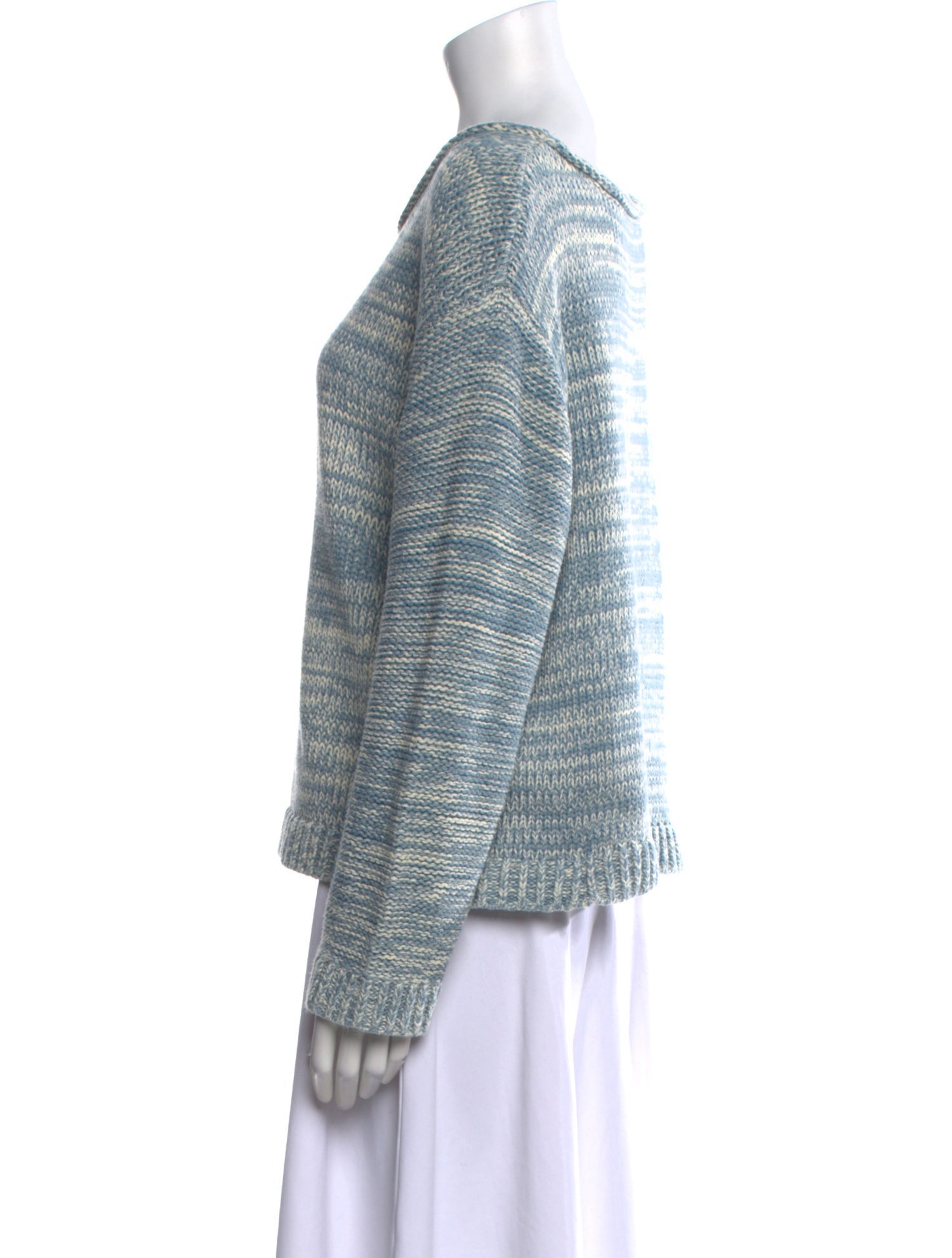 Acne Studios Printed Scoop Neck Sweater