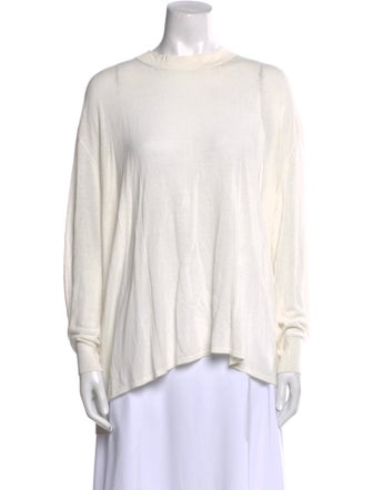 Acne Studios Crew Neck Long Sleeve Sweatshirt