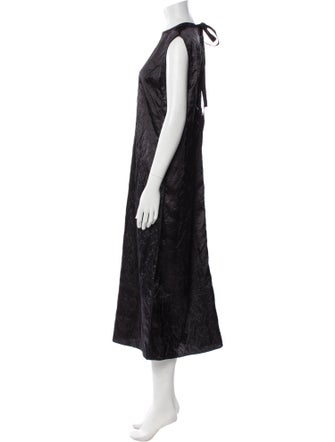 Acne Studios Lace Pattern Long Dress