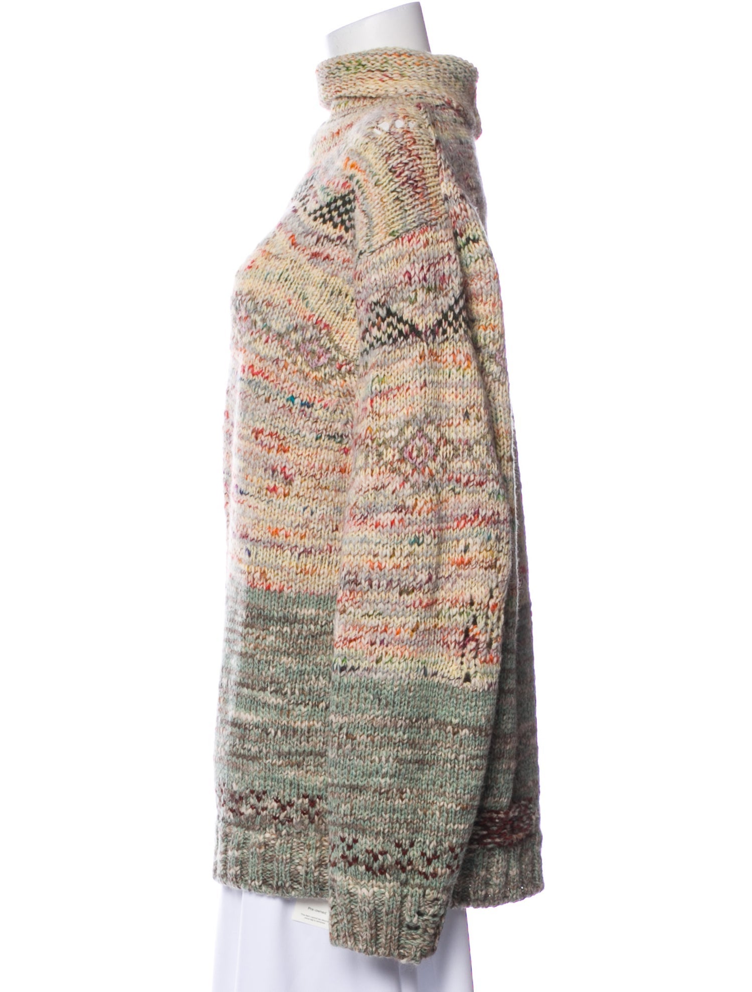 Acne Studios Striped Turtleneck Sweater w/ Tags