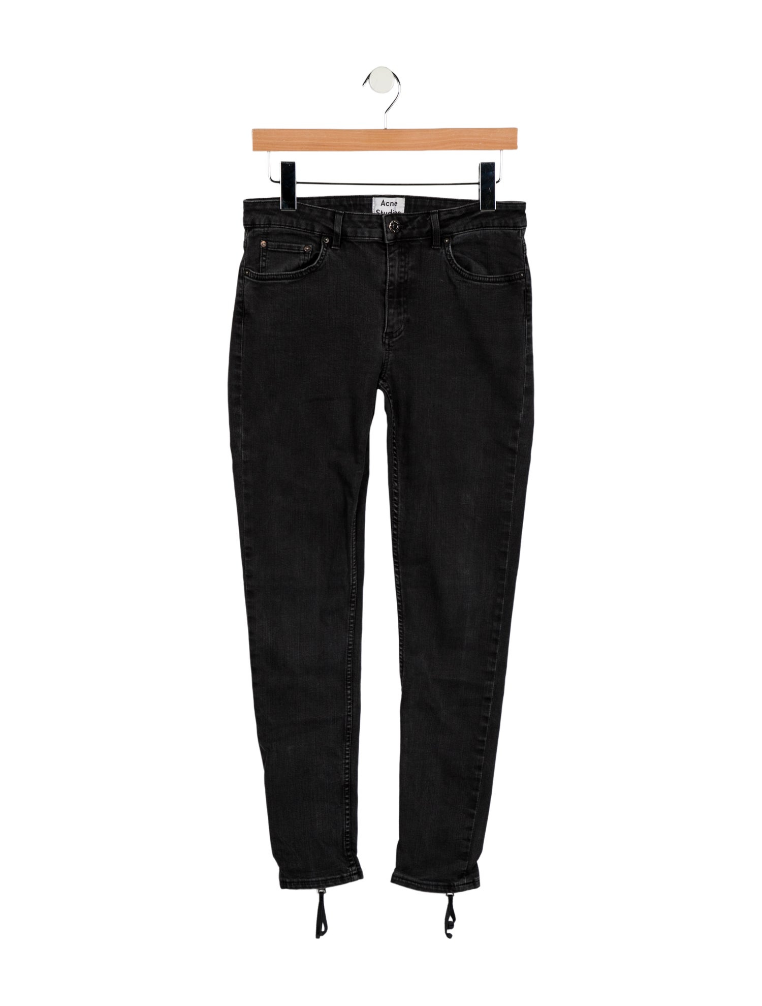 Acne Studios Mid-Rise Skinny Leg Jeans