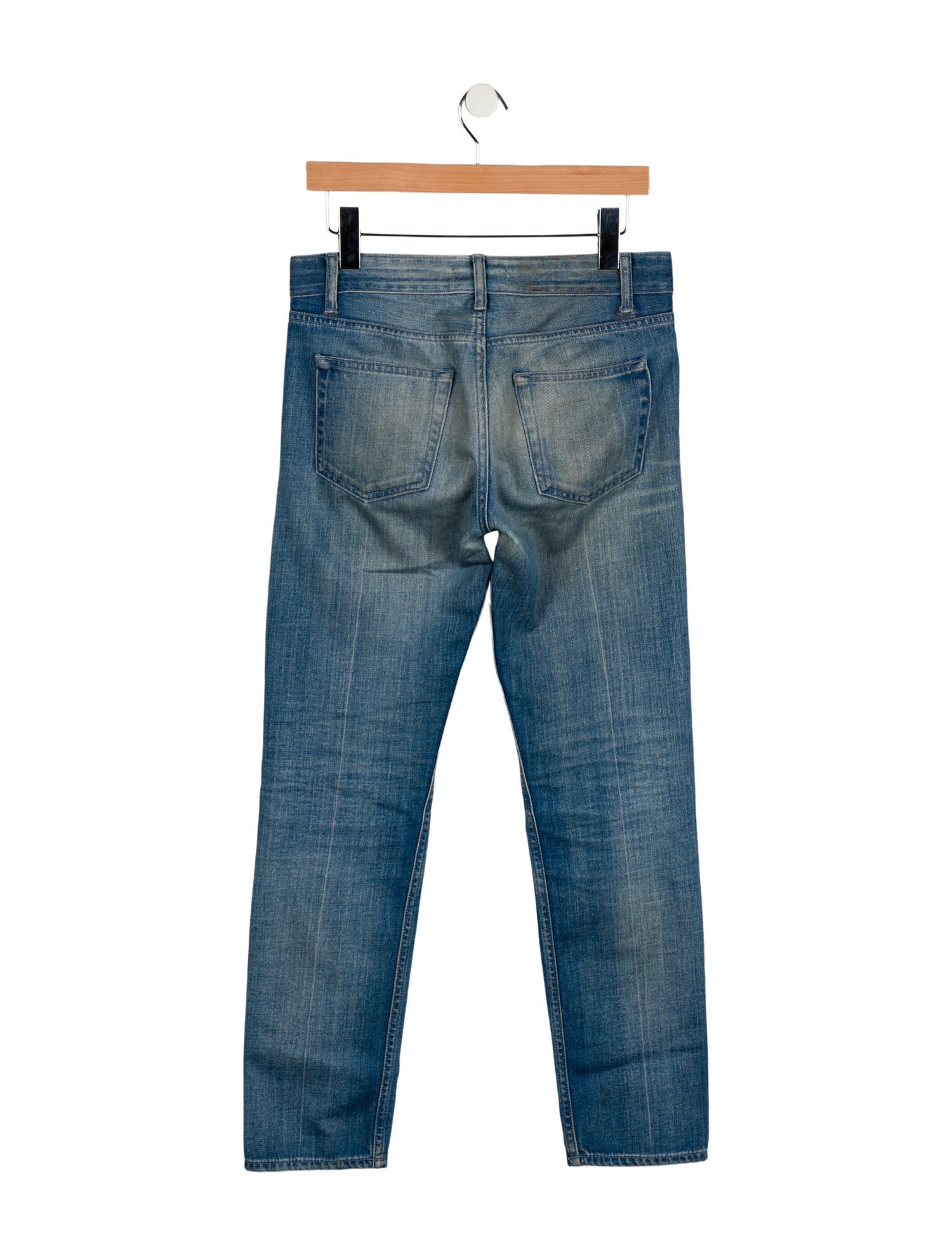 Acne Studios Mid-Rise Straight Leg Jeans