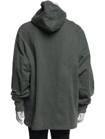 Acne Studios Graphic Print Crew Neck Hoodie