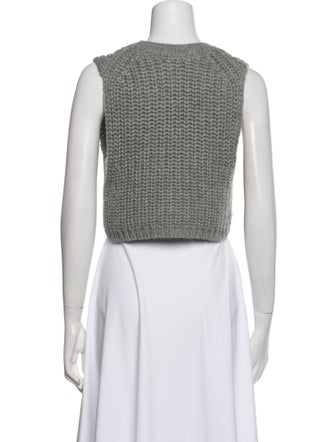 Acne Studios Alpaca Scoop Neck Sweater