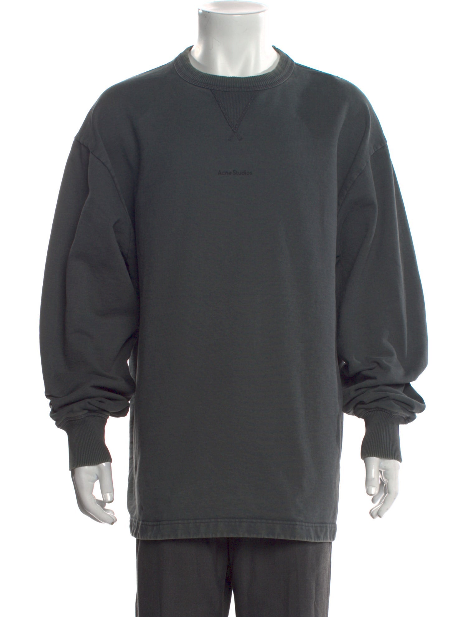 Acne Studios Graphic Print Crew Neck Sweatshirt