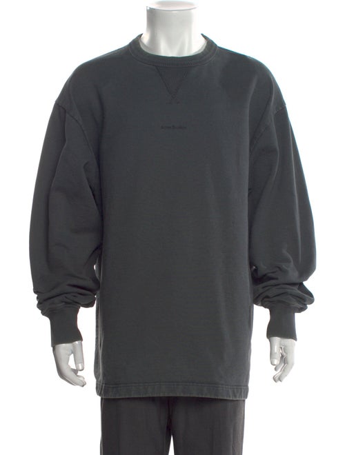 Acne Studios Graphic Print Crew Neck Sweatshirt