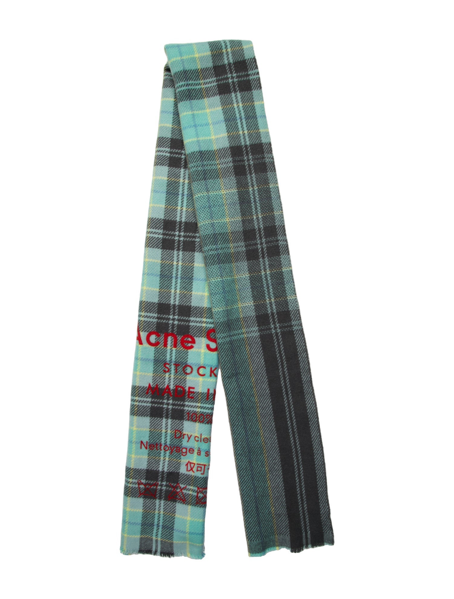 Acne Studios Wool Striped Scarf