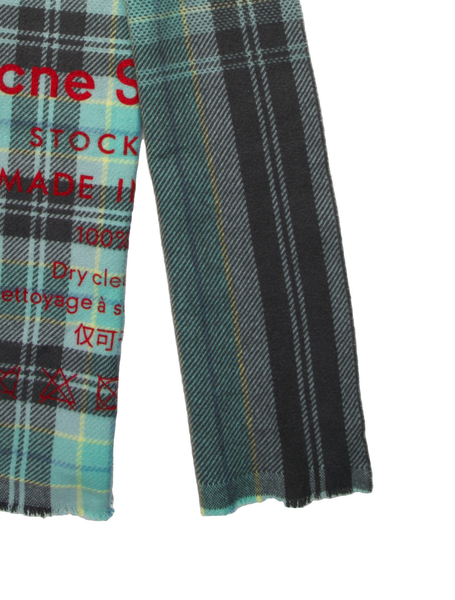 Acne Studios Wool Striped Scarf