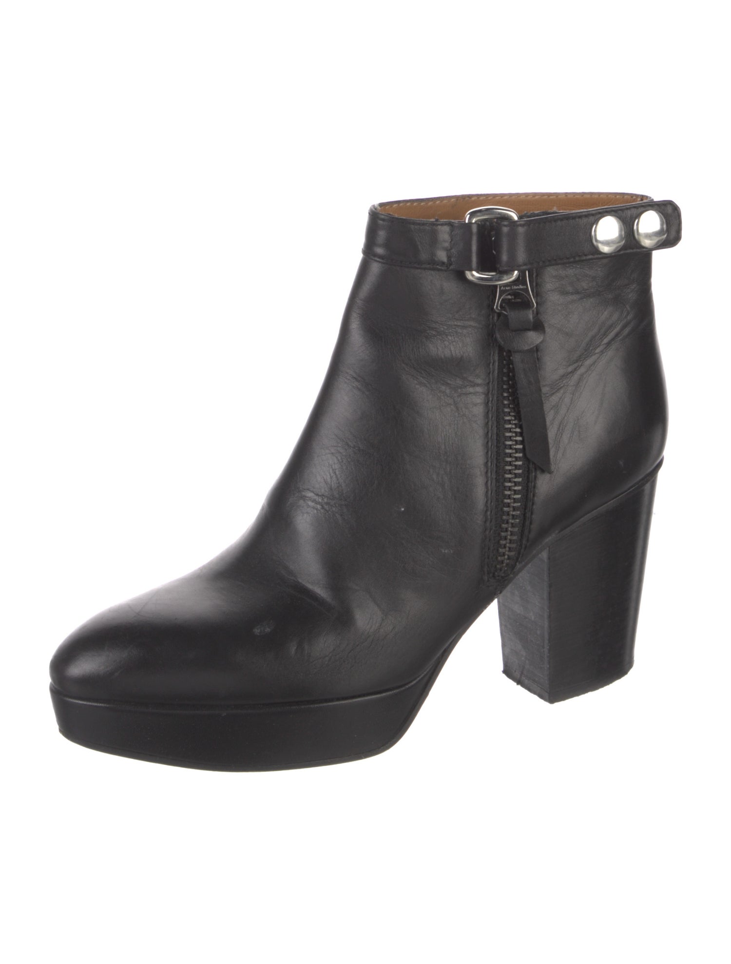 Acne Studios Leather Boots