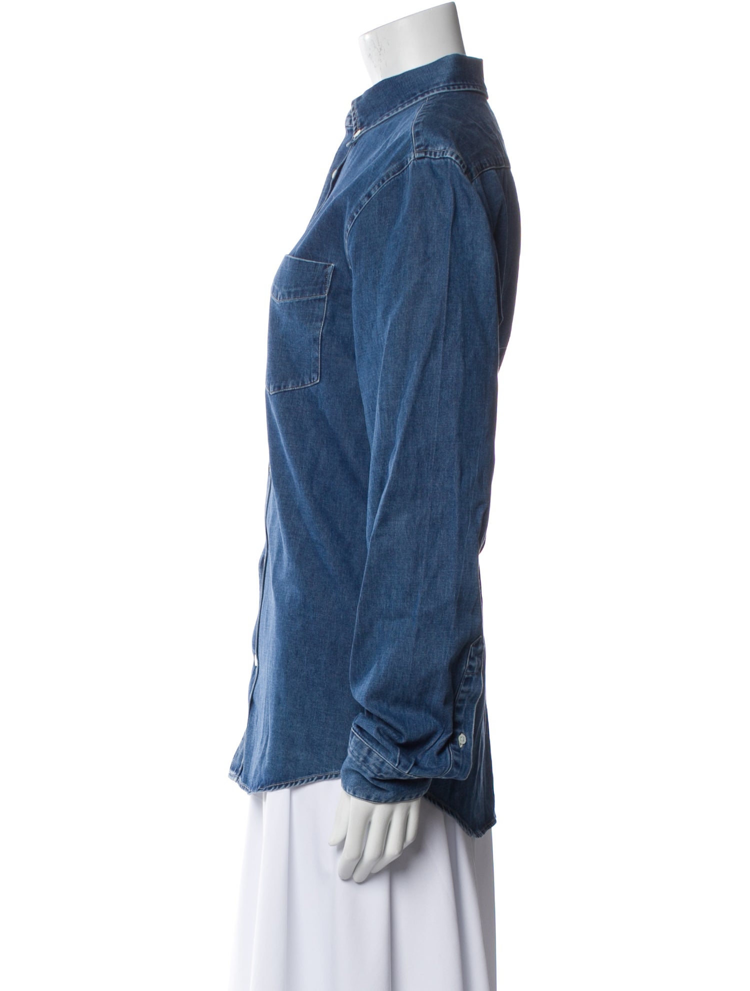 Acne Studios Long Sleeve Button-Up Top