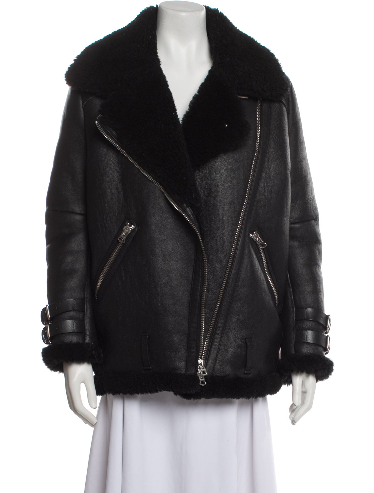 Acne Studios Shearling Fur Jacket