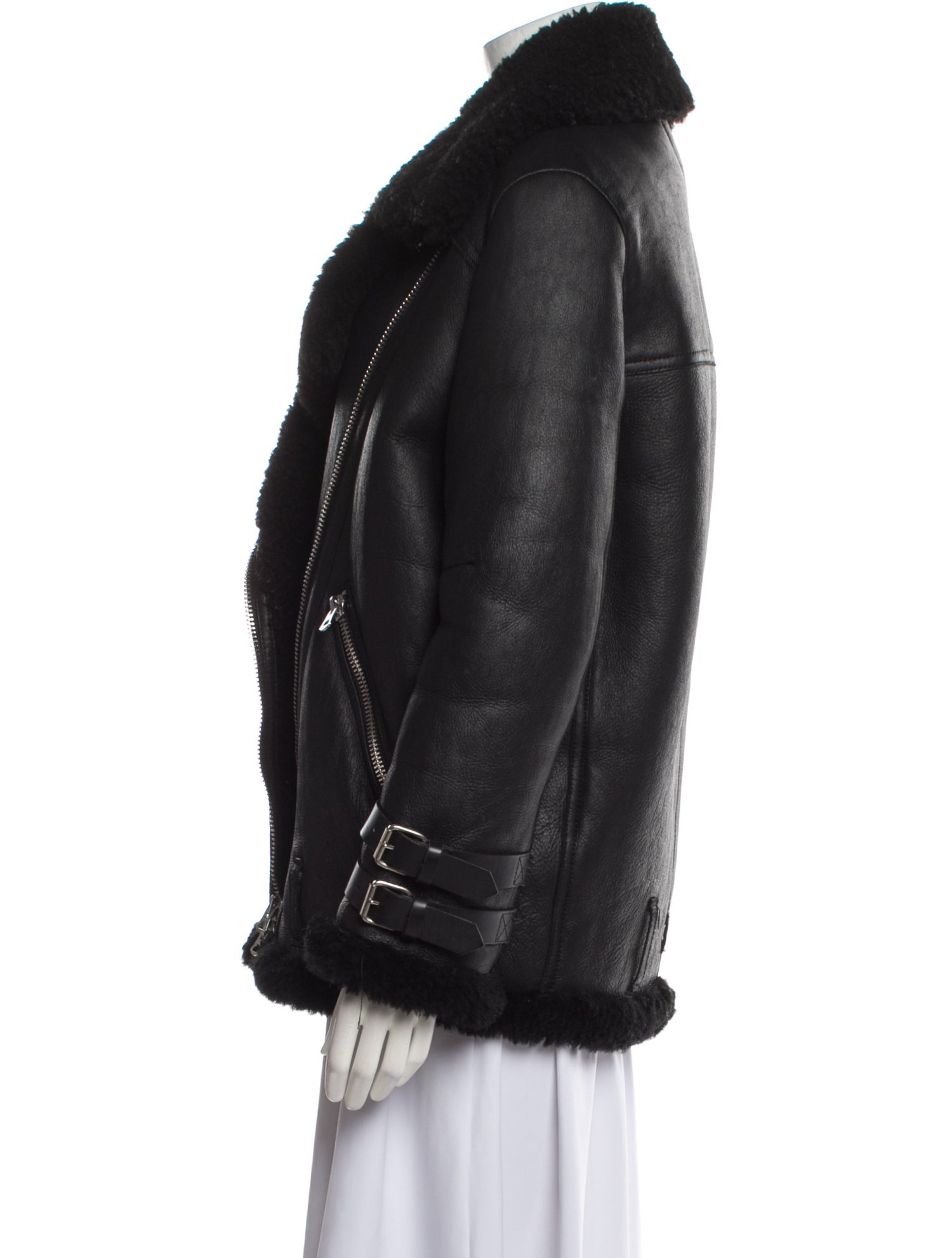 Acne Studios Shearling Fur Jacket