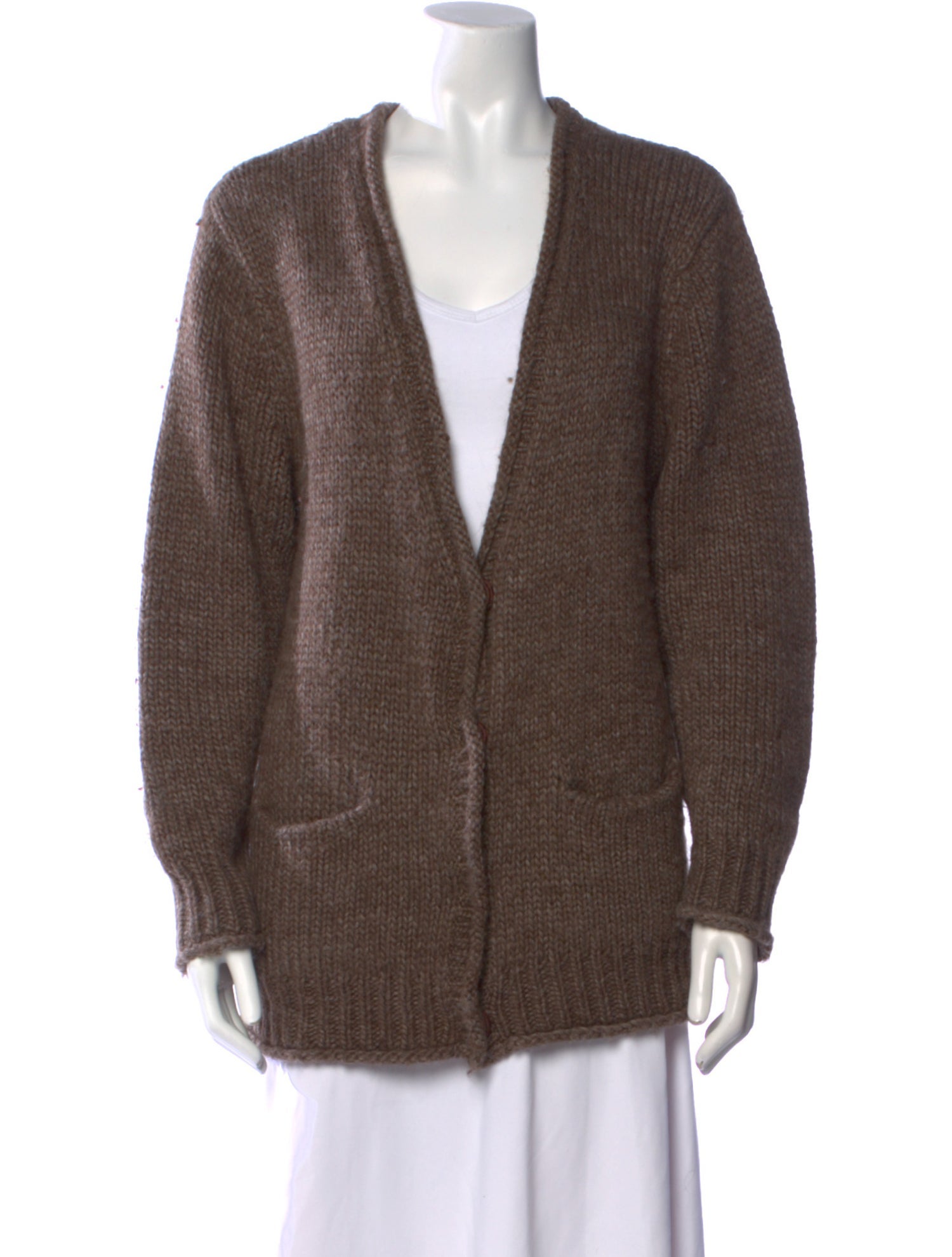 Acne Studios Merino Wool V-Neck Sweater