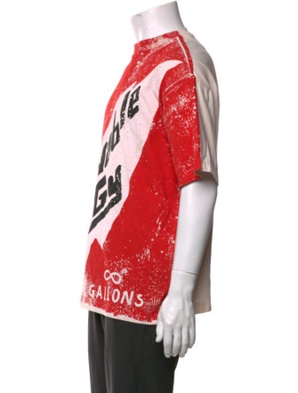 Acne Studios Graphic Print Crew Neck T-Shirt