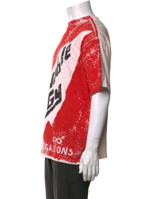 Acne Studios Graphic Print Crew Neck T-Shirt